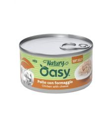 Oasy Wet Cat Natury Soft Jelly - Chicken With Cheese
